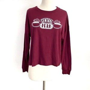 NWT F.R.I.E.N.D.S The Television Series Long Sleeve Central Perk T-Shirt, XS